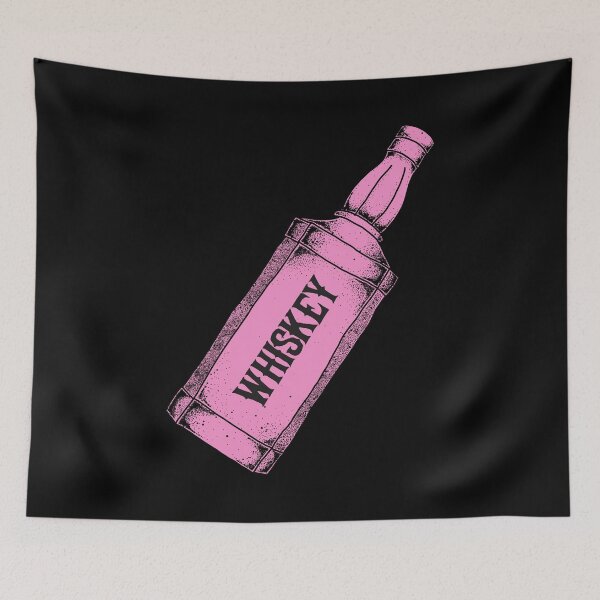 Item preview, Whiskey Bottle - Pink designed and sold by MOREDANKMEMES.