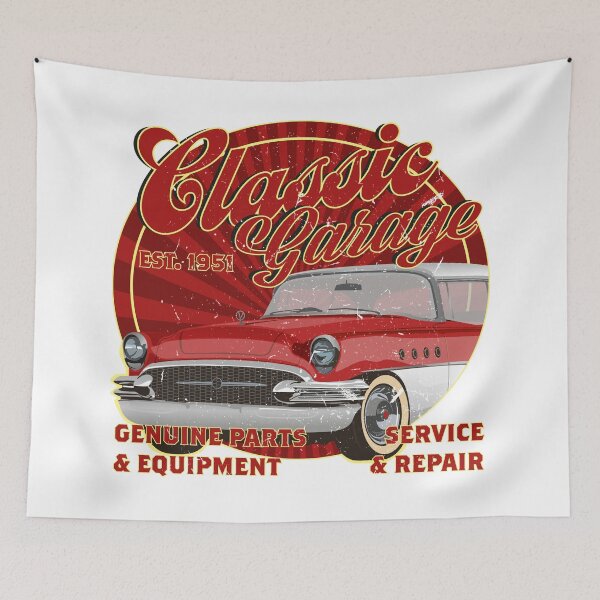Item preview, Rockabilly Classic Garage designed and sold by MatSa007.