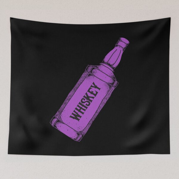 Item preview, Whiskey Bottle - Purple designed and sold by MOREDANKMEMES.