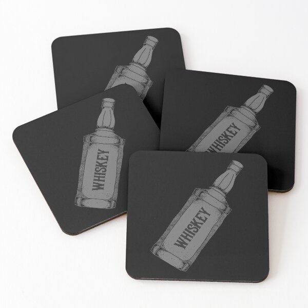 Item preview, Whiskey Bottle - Grey / Gray designed and sold by MOREDANKMEMES.