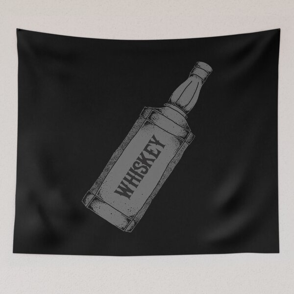Item preview, Whiskey Bottle - Grey / Gray designed and sold by MOREDANKMEMES.