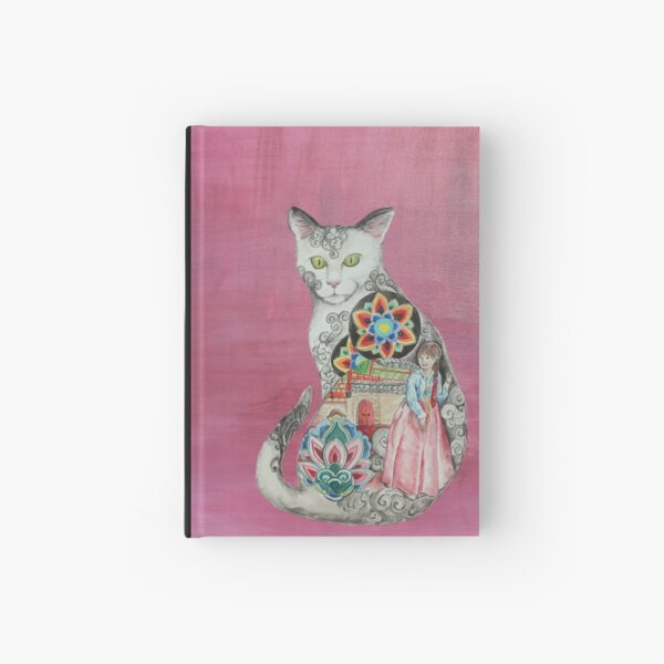 Land of the Morning Calm Cat Hardcover Journal