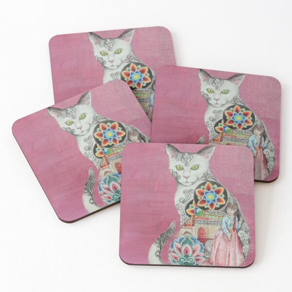 Item preview, Land of the Morning Calm Cat designed and sold by ArtfulSynapse.