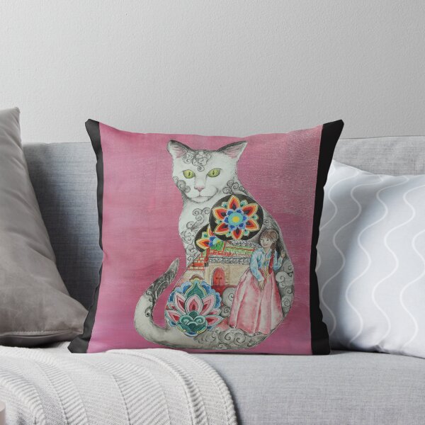 Item preview, Land of the Morning Calm Cat designed and sold by ArtfulSynapse.