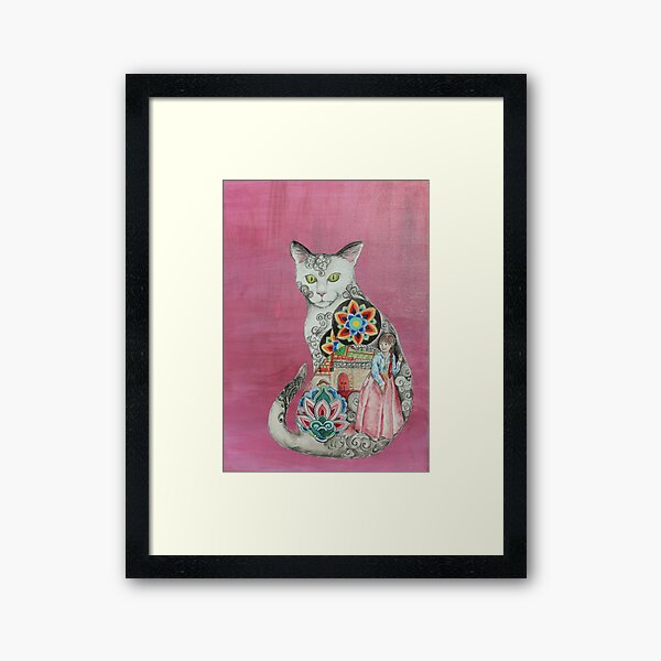 Item preview, Land of the Morning Calm Cat designed and sold by ArtfulSynapse.