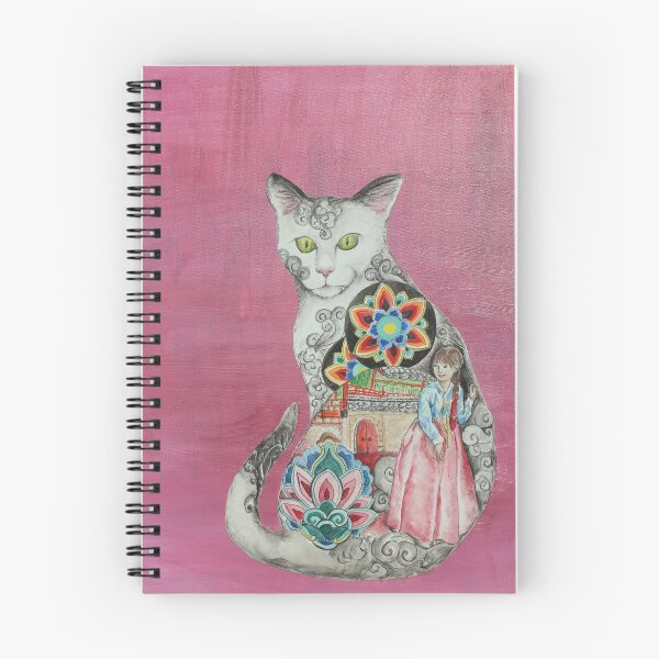 Item preview, Land of the Morning Calm Cat designed and sold by ArtfulSynapse.