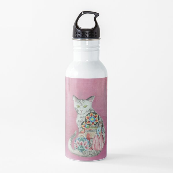 Land of the Morning Calm Cat Water Bottle