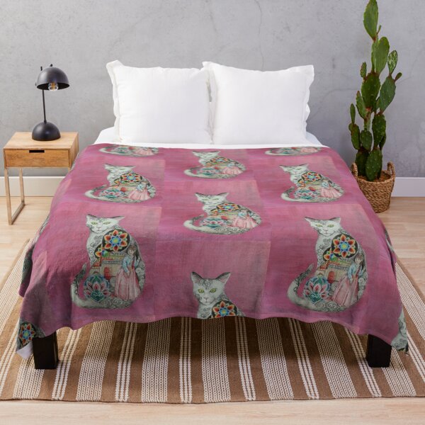 Item preview, Land of the Morning Calm Cat designed and sold by ArtfulSynapse.