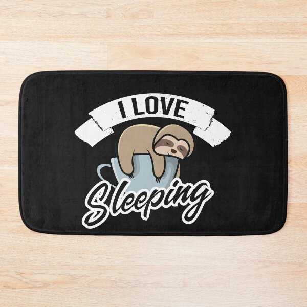 Item preview, I love sleeping designed and sold by Cutebutfunny.