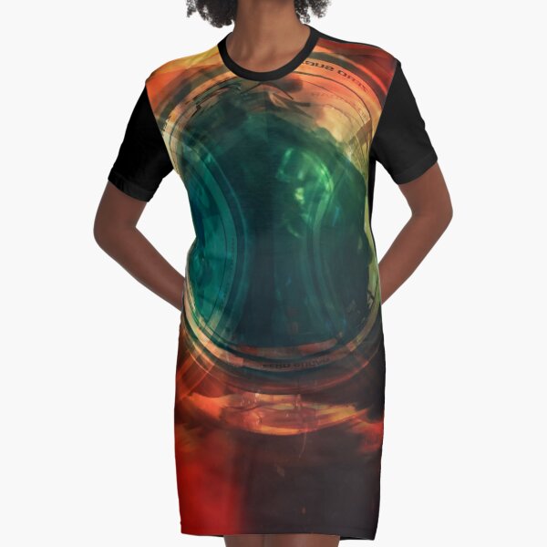 portal Graphic T-Shirt Dress