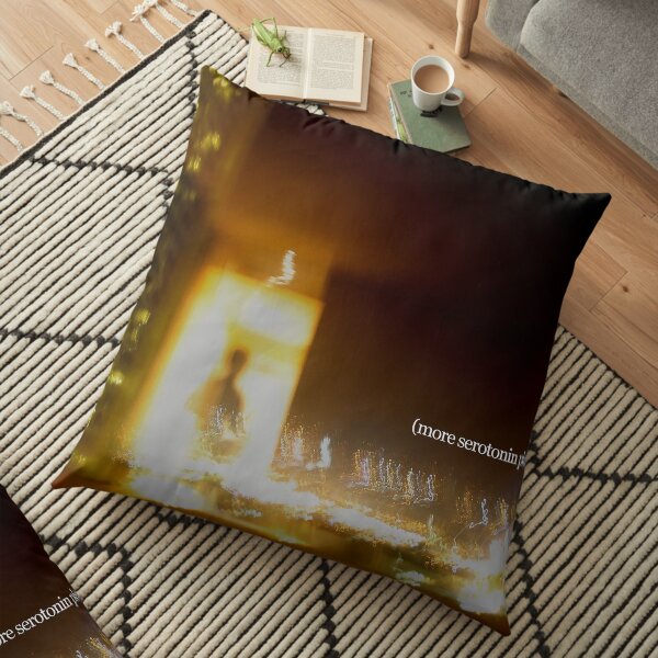 more serotonin please Floor Pillow