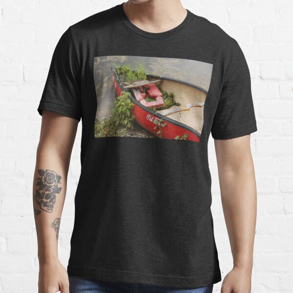 Red Canoe T Shirt For Sale By Carolm Redbubble Red T Shirts