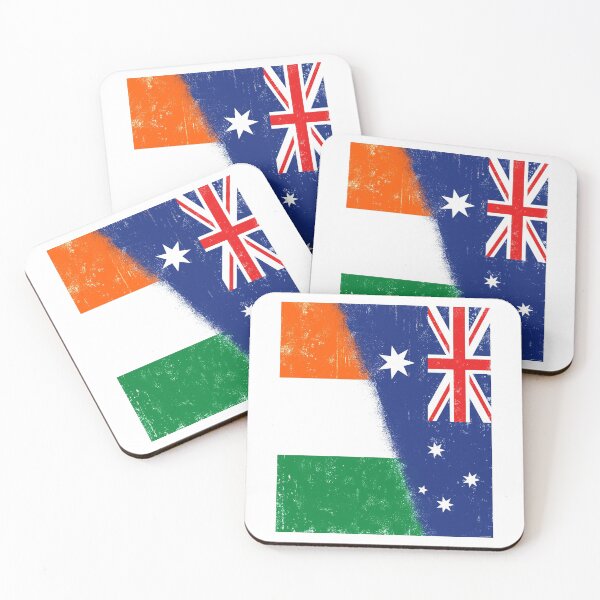 Item preview, Australia and Ireland Mix, Irish and Australian Flags designed and sold by #mossasdesign.