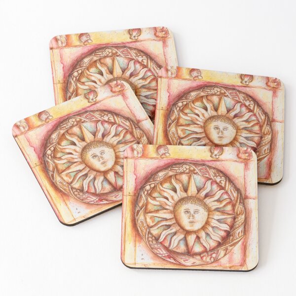 Item preview, The Sun. stone symbols in the cloister. Jerónimos Monastery designed and sold by Tereza Pilar  Art.
