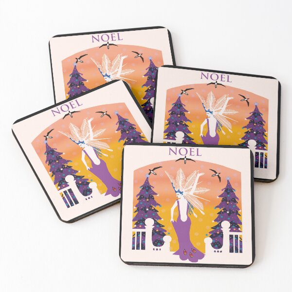 Item preview, Art Nouveau Christmas Royal Purple designed and sold by Paul Bridgeman.
