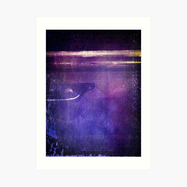 travel by monorail Art Print