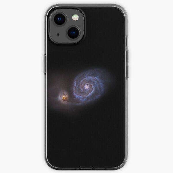 starless whirlpool nebula iPhone Soft Case