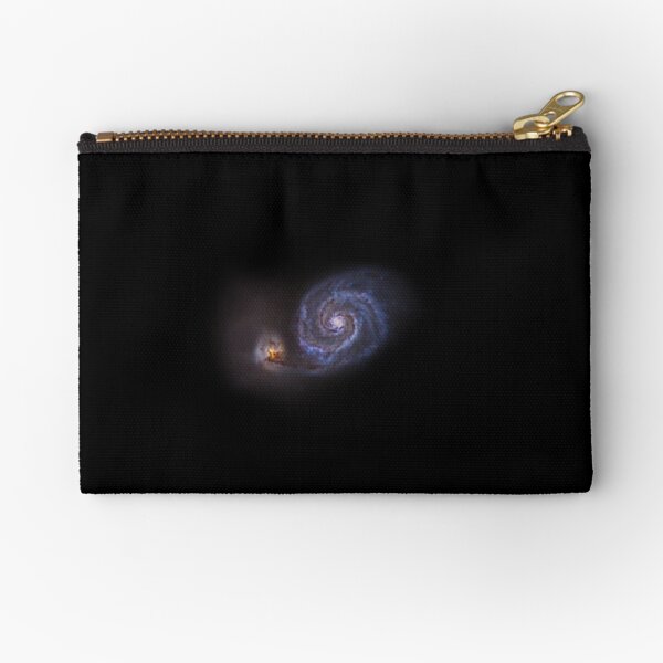 starless whirlpool nebula Zipper Pouch