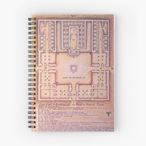 Item preview, Templo de Salomão. El plan del Templo de Salomón. designed and sold by Tereza Pilar  Art.