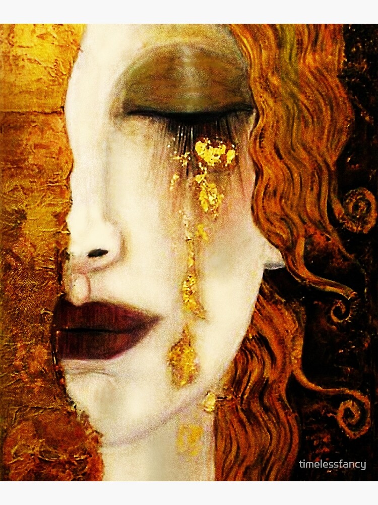 Klimt Golden Tears by timelessfancy