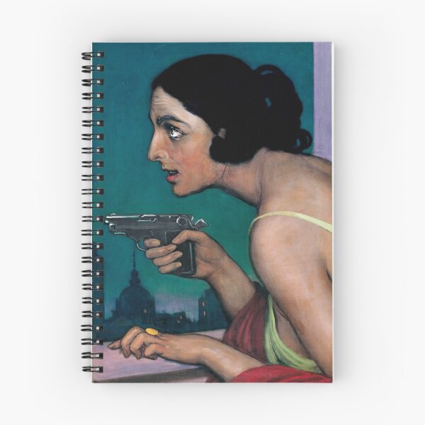 Item preview, Julio Romero de Torres - Gun - Woman with Pistol - Mujer de la pistola designed and sold by ArtExpression.