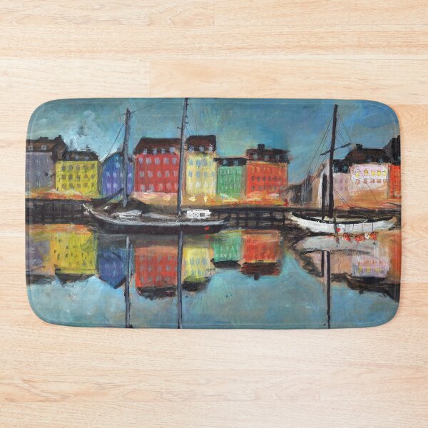 Item preview, Sailboats in the city, Copenhagen designed and sold by artzimm.