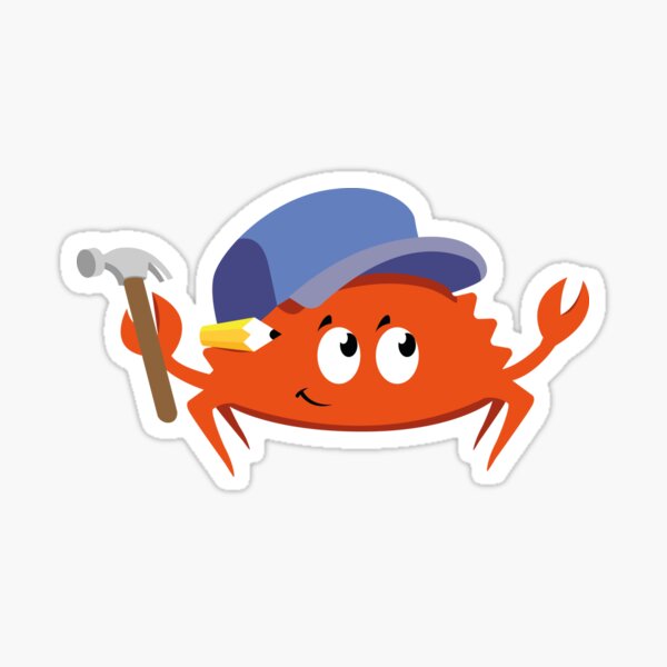 Ferris the Builder Sticker