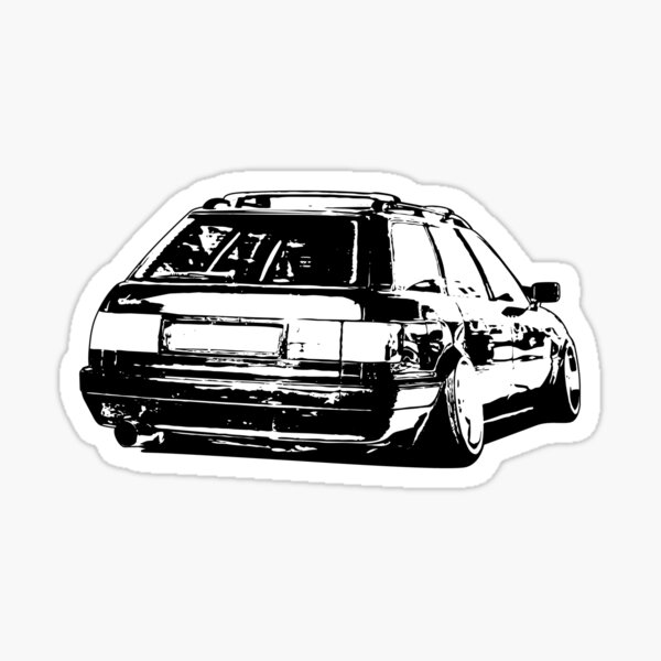 "Sketched 80 Avant Stance Artwork" Sticker By L13psna | Redbubble