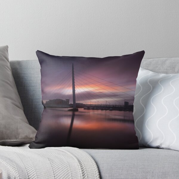 Item preview, Sunrise at Swansea Sail Bridge designed and sold by Leighton Collins.