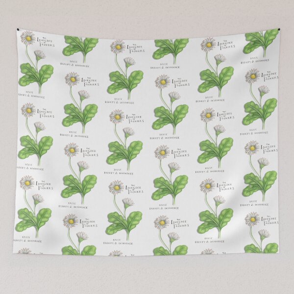 Item preview, Daisy, The Language of Flowers designed and sold by Theodora Gould.