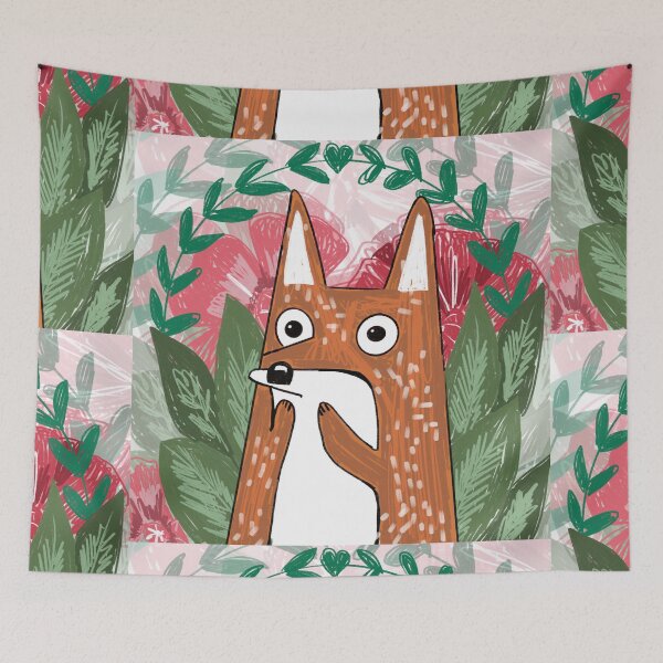 Item preview, Psycotropic fox designed and sold by SaraPatterns.