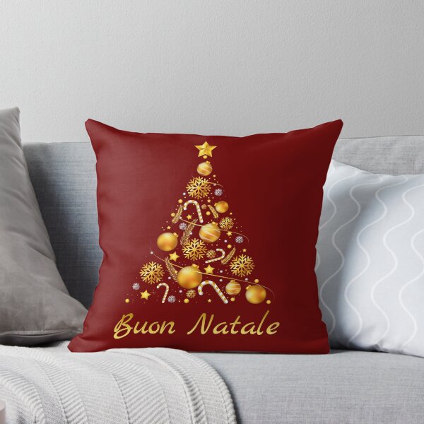 Item preview, Buon Natale Tanti Auguri Italian Merry Christmas Tree designed and sold by MagicBoutique.