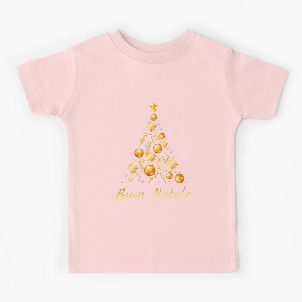 Buon Natale Tanti Auguri Italian Merry Christmas Tree Kids T-Shirt for  Sale by MagicBoutique