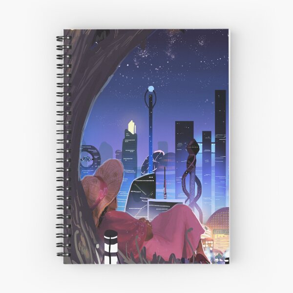 Item preview, City from the hill at night designed and sold by spammypan.