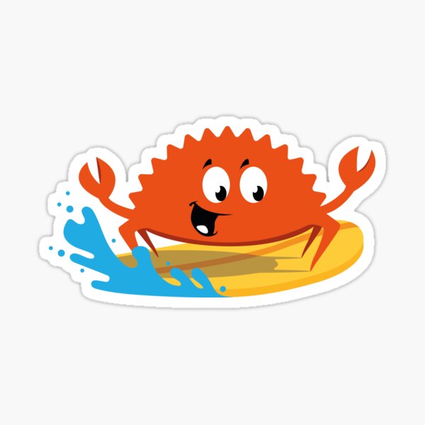 Ferris the Surfer Sticker