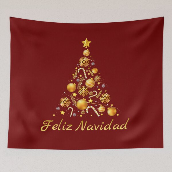 Item preview, Feliz Navidad Spanish Merry Christmas Tree SpaniardGift designed and sold by MagicBoutique.