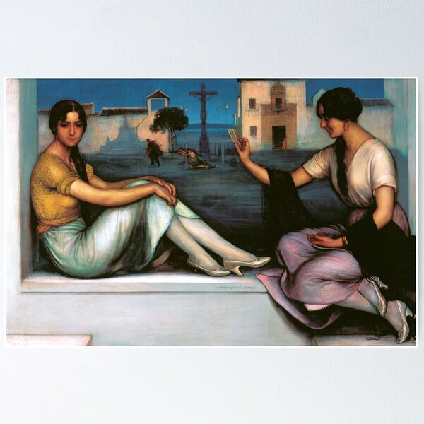 Item preview, Julio Romero de Torres - The Fortune Telling designed and sold by ArtExpression.