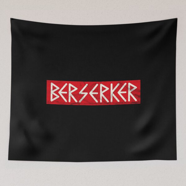 Item preview, Berserker Viking Odin Thor Valhalla Midgard Vintage Norse design designed and sold by A-Fashion.