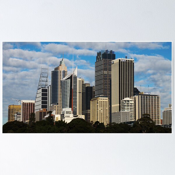 Artikelvorschau, Sydney Skyline entworfen und verkauft von Peter Tachauer.