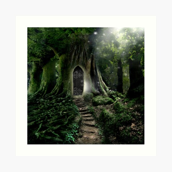 Doorway to Lothlorien Art Print