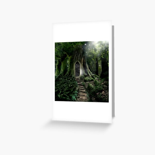 Doorway to Lothlorien Greeting Card