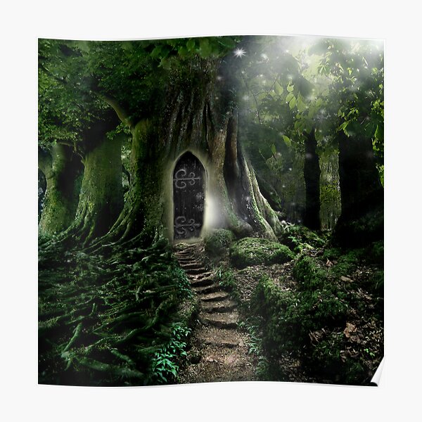 Doorway to Lothlorien Poster