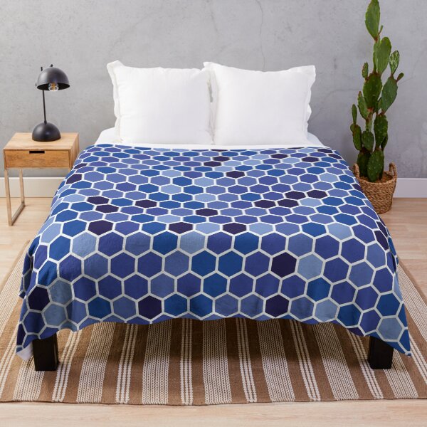 Item preview, Hexagon Blue designed and sold by YYZDesign.