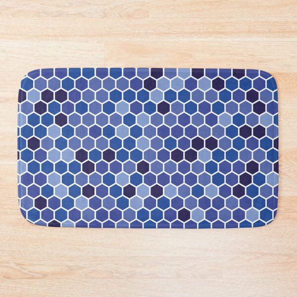 Item preview, Hexagon Blue designed and sold by YYZDesign.