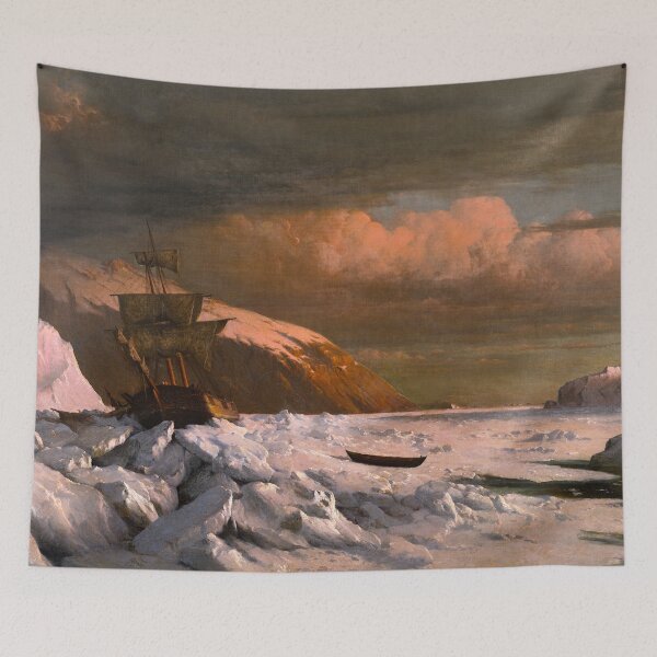 Item preview, William Bradford - Ship trapped in Pack Ice designed and sold by ArtExpression.