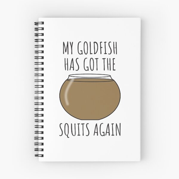 Item preview, My Goldfish has the Squits again! designed and sold by asktheanus.