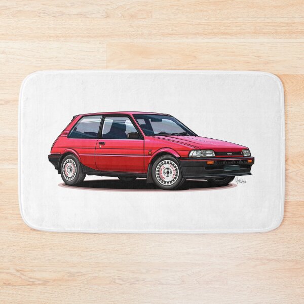 Item preview, Toyota Corolla AE82 - Red designed and sold by Racing Art Store.