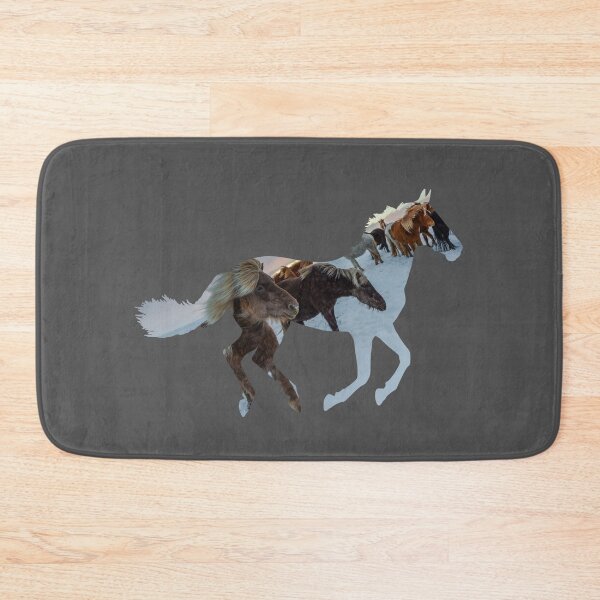 Item preview, Iceland horses in silhouette designed and sold by Raeolus.