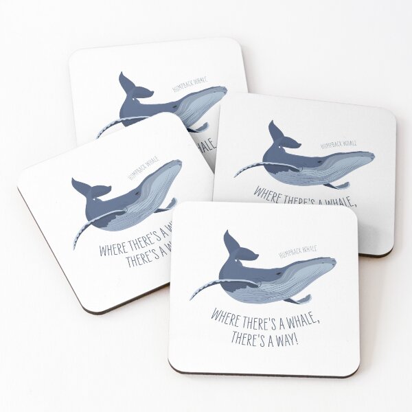 Item preview, Where there's a Whale, there's a way! - Humpback Whale designed and sold by thesailfish.