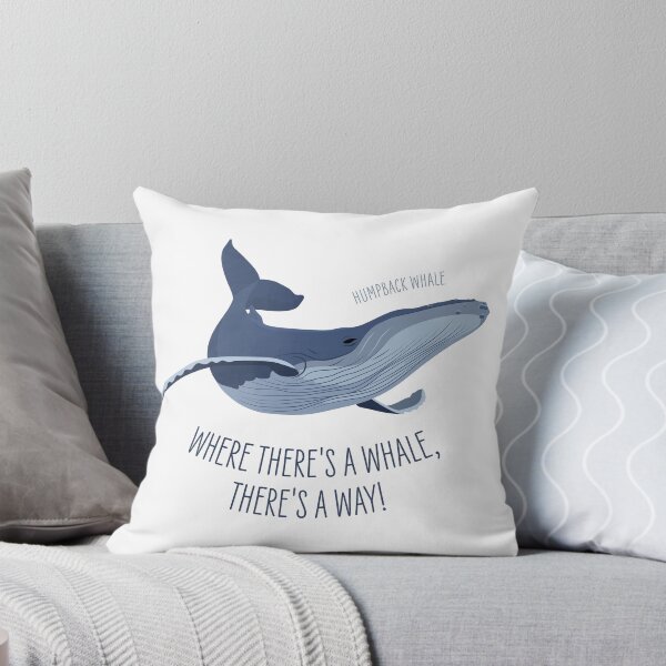 Item preview, Where there's a Whale, there's a way! - Humpback Whale designed and sold by thesailfish.